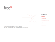 Tablet Screenshot of freex.de